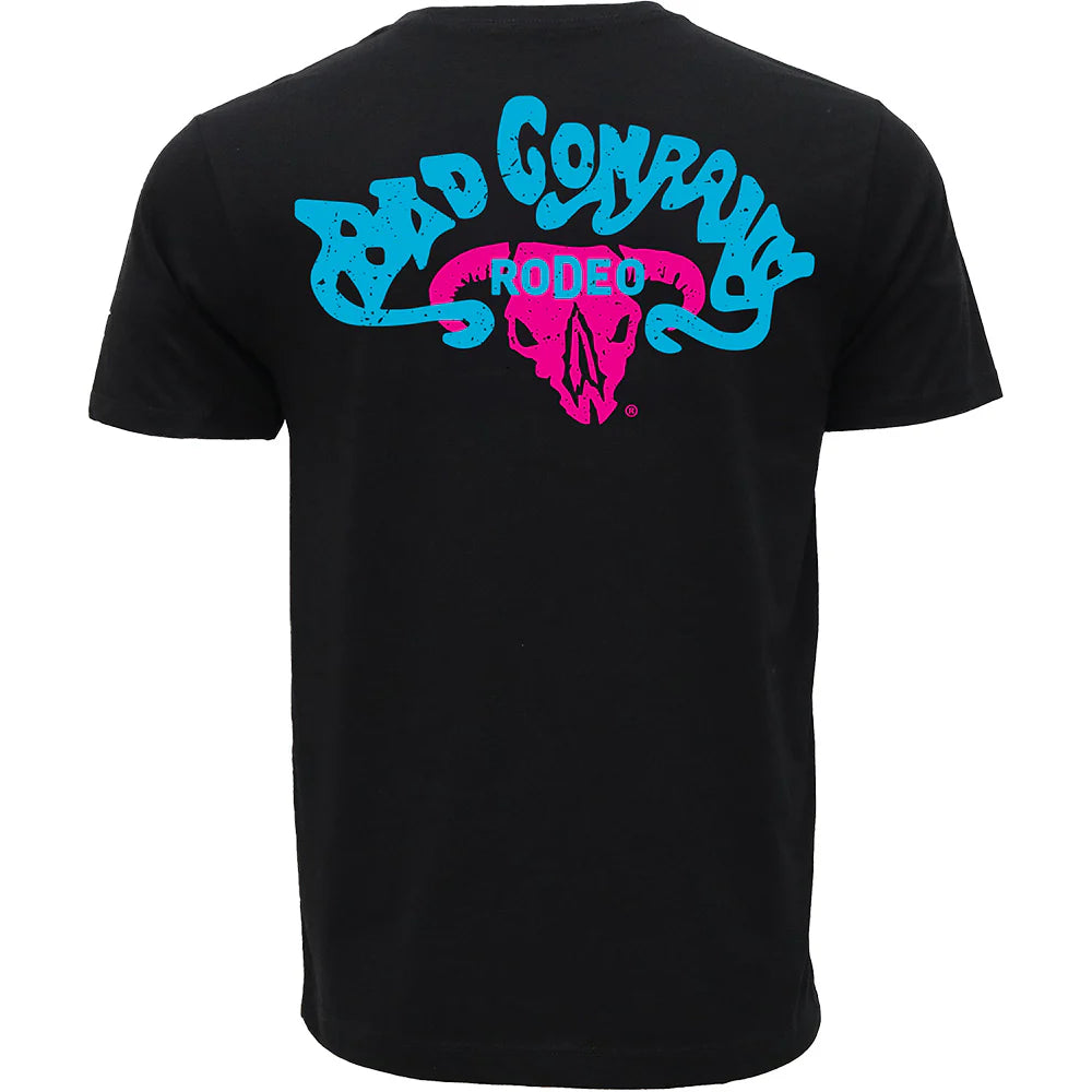 Bad Company Black Blue/Pink Tee