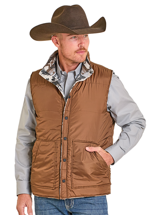 Rock & Roll Aztec Reversible Vest