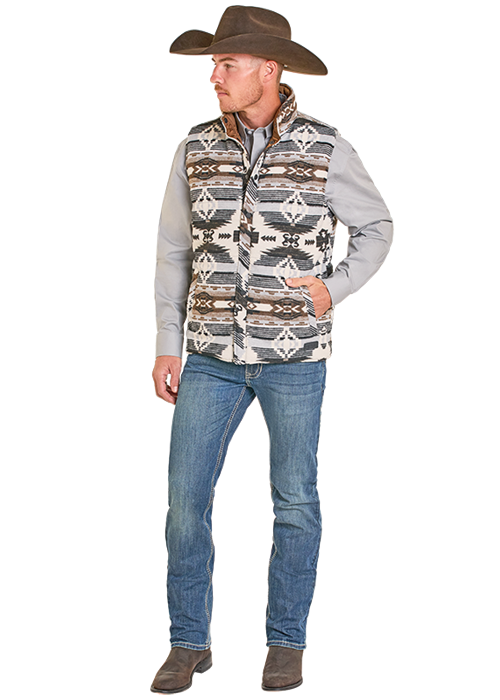 Rock & Roll Aztec Reversible Vest