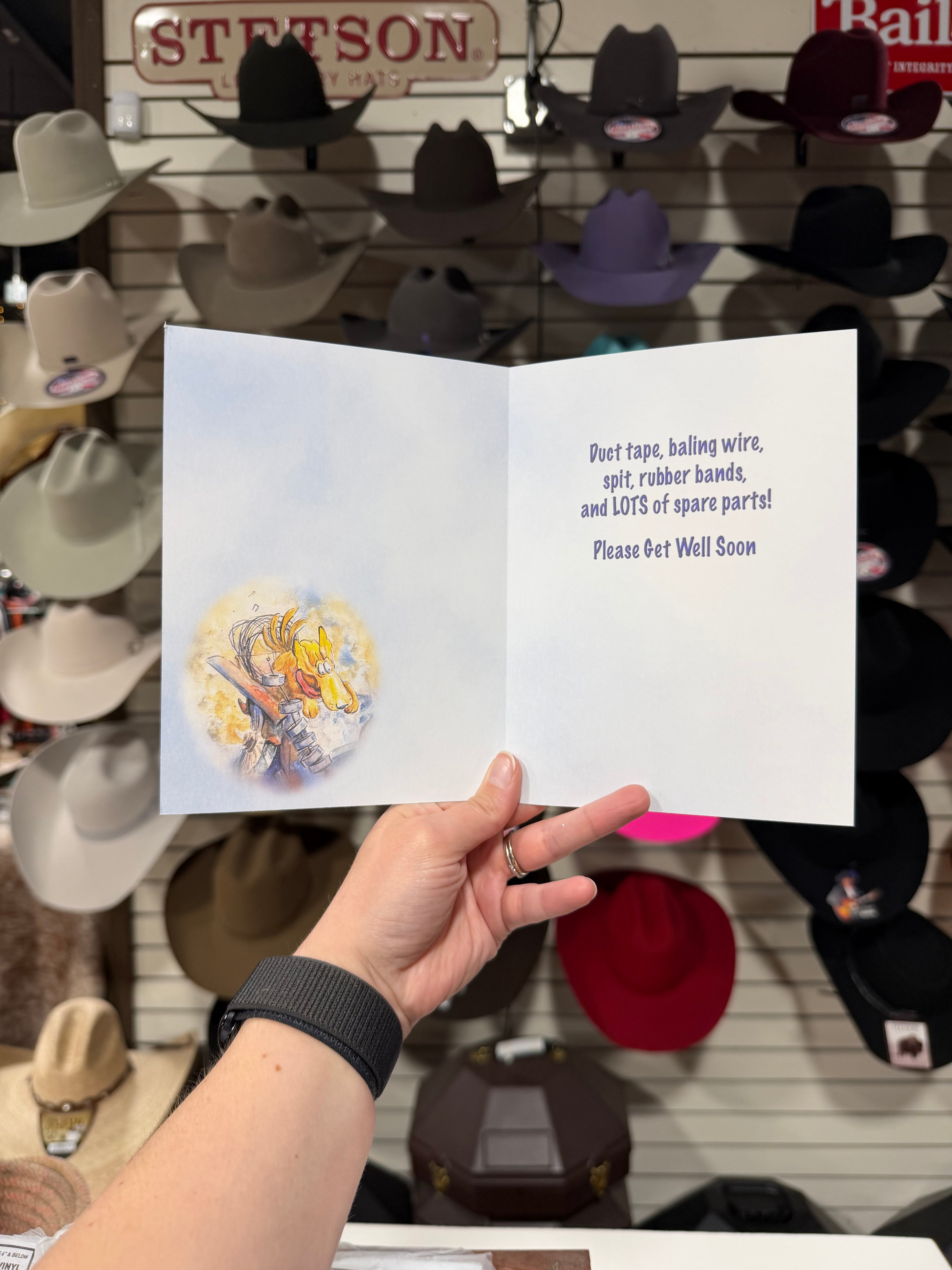Rough Ride Recovery | Funny Get Well Greeting Card