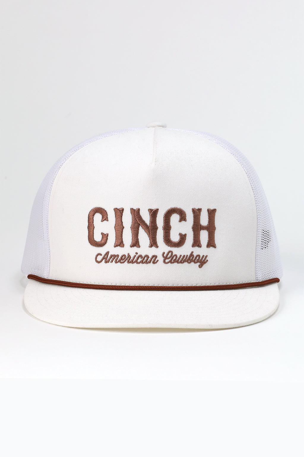 Cinch White Flatbill