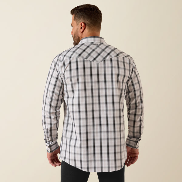 Men’s Wrinkle Free Ariat Fitted Snap Shirt