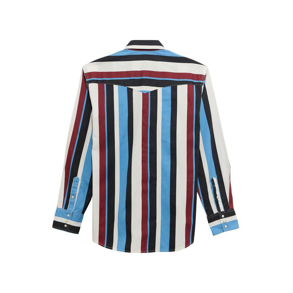 Boys Vintage Brushpopper Long Sleeve Shirt - Blue Multi - 112375804