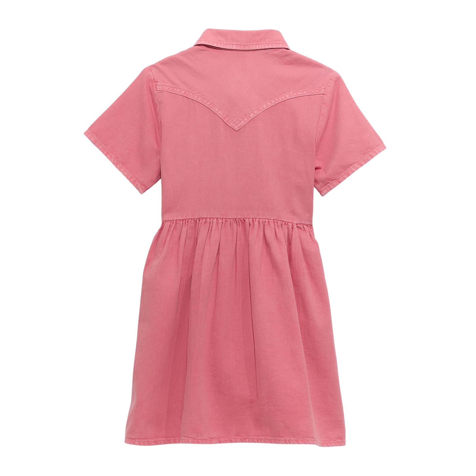 Girls Western Dress - Pink - 112375188