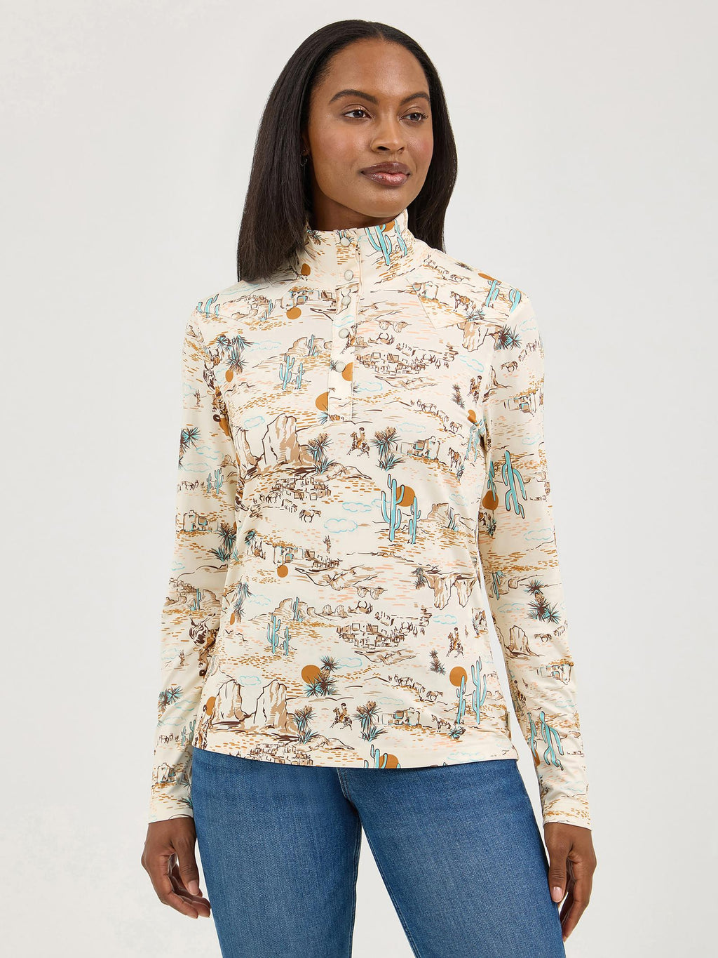 Wrangler® Performance Skye Pullover - Cream - 112375249