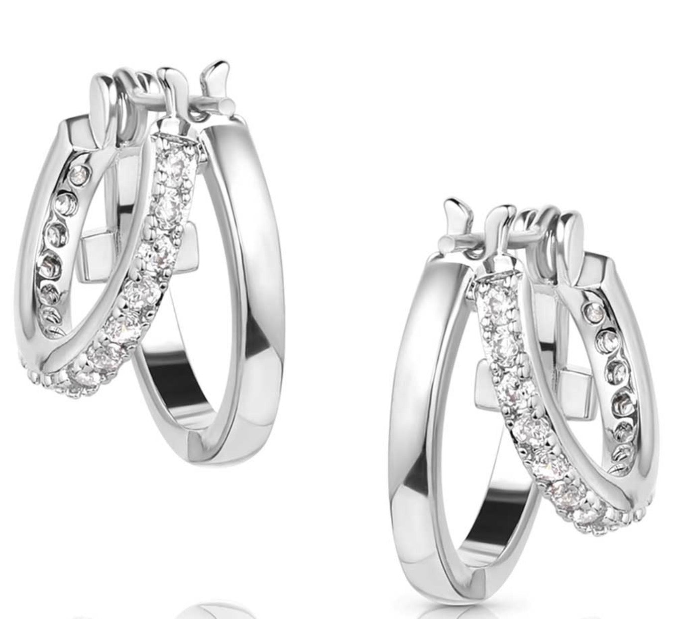 Wrapped in Faith Crystal Earrings