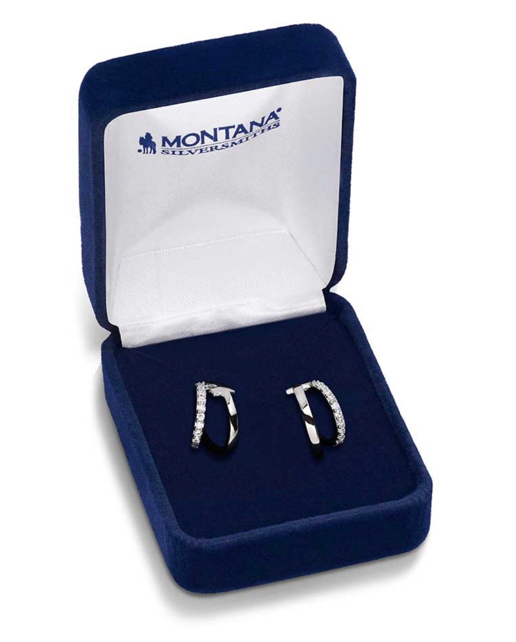 Wrapped in Faith Crystal Earrings