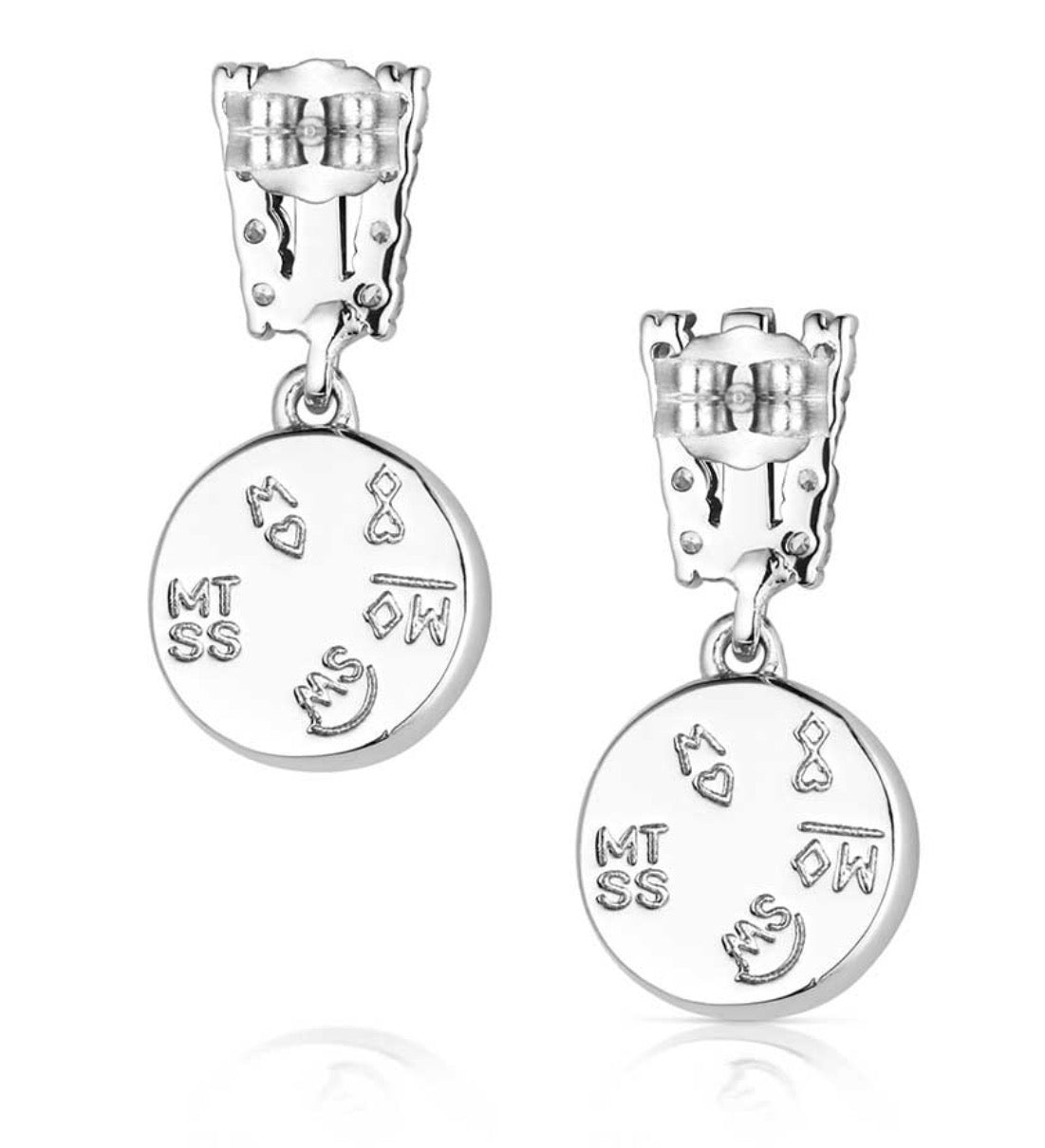 Trailing Turquoise Earrings