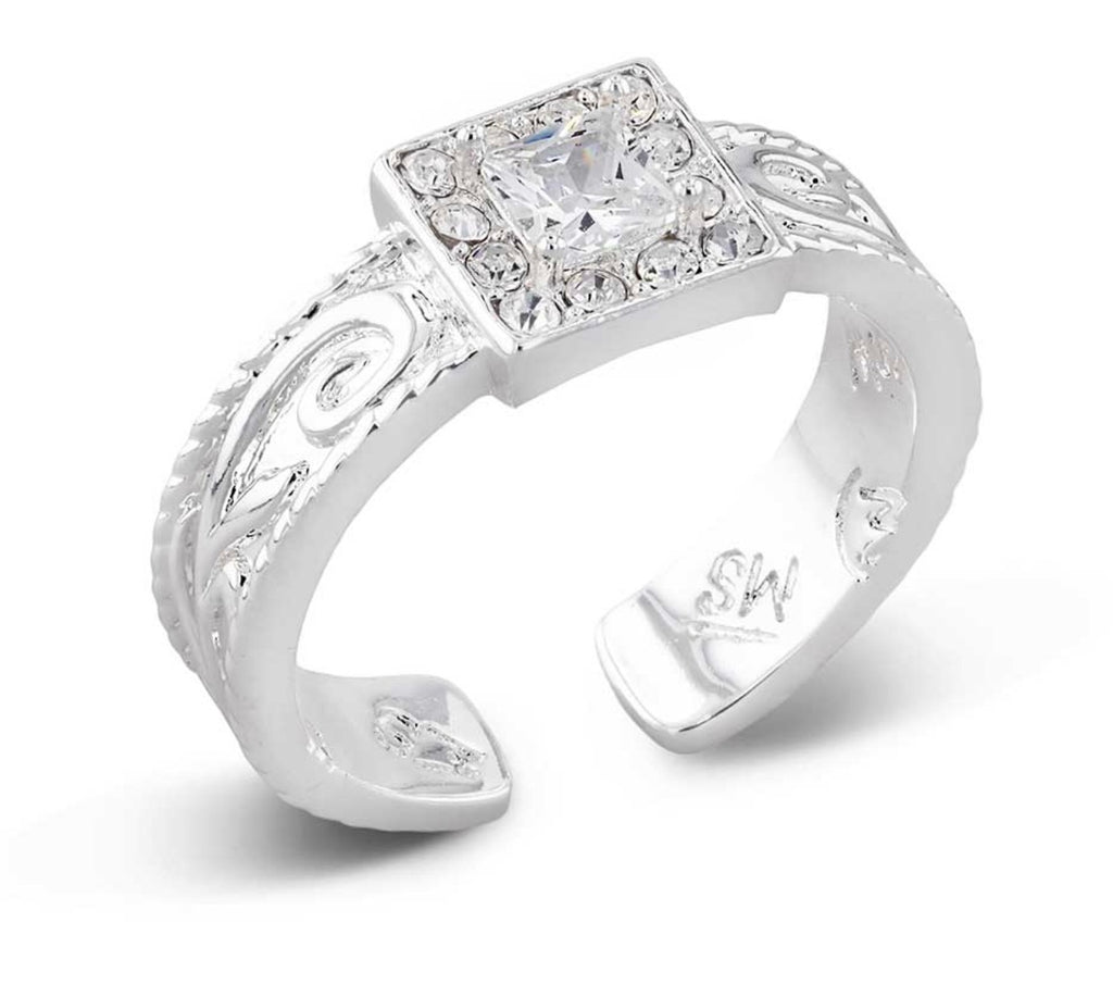 Desert Whirl Engraved Ring