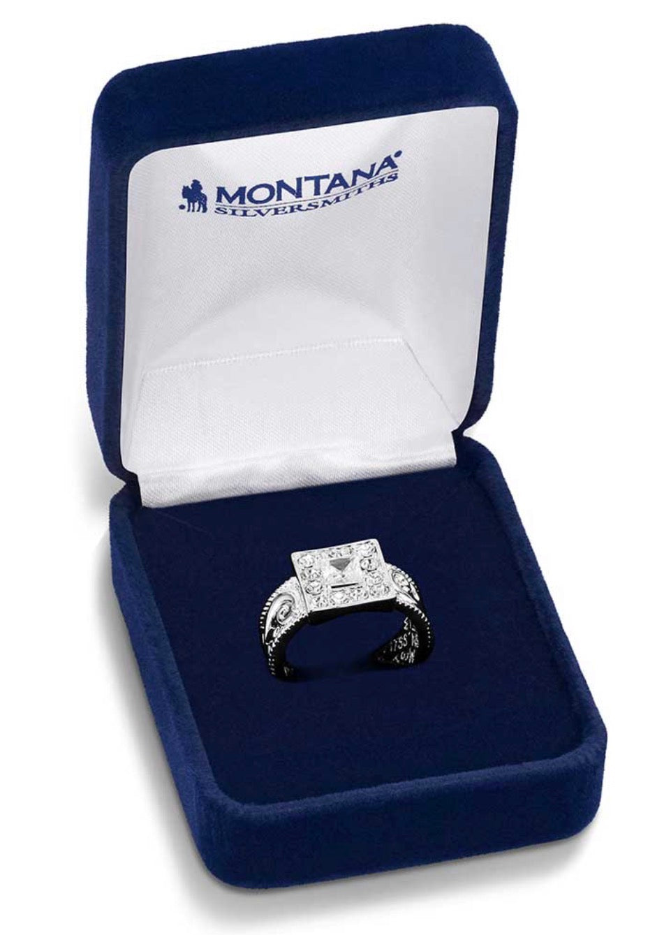 Desert Whirl Engraved Ring