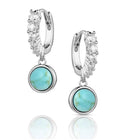Desert Moonlight Turquoise Earrings