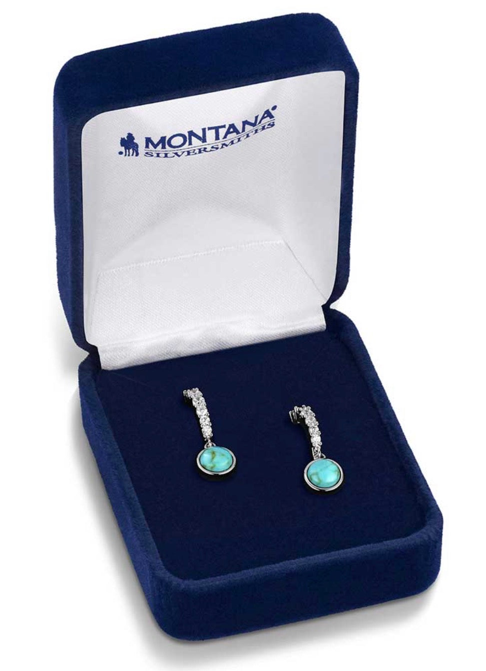 Desert Moonlight Turquoise Earrings