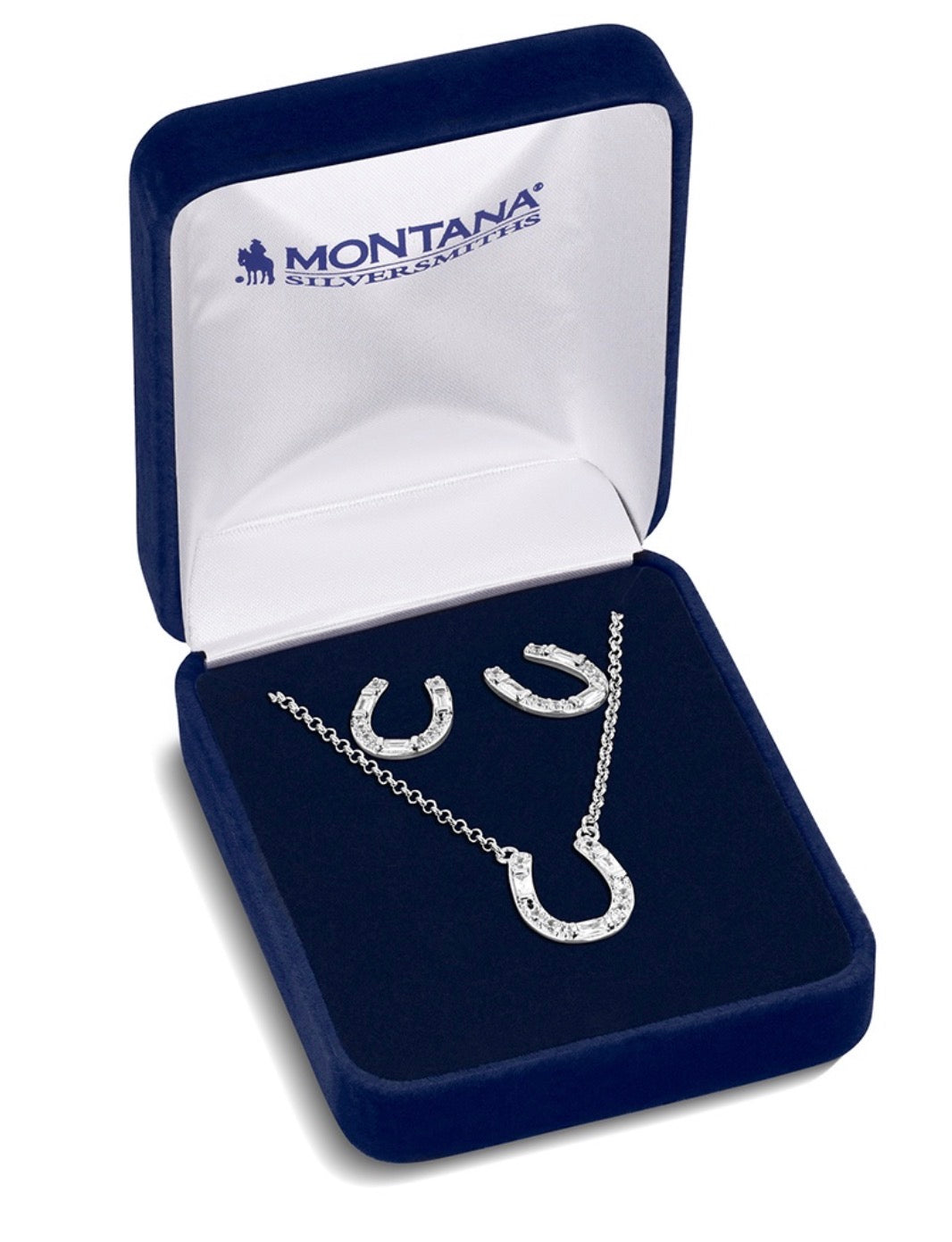 Lucky Stride Horseshoe Jewelry Set