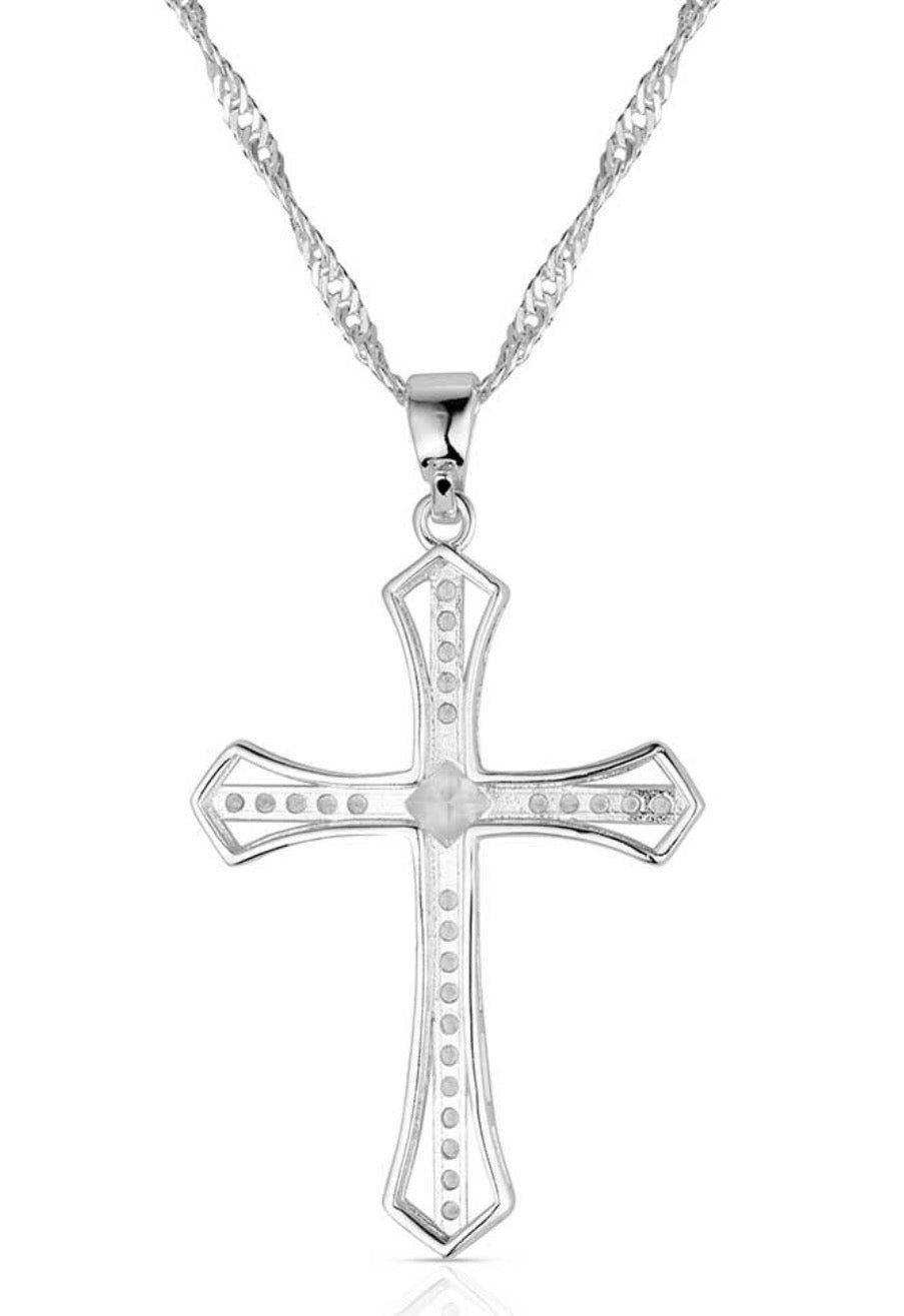 Desert Radiance Cross Necklace