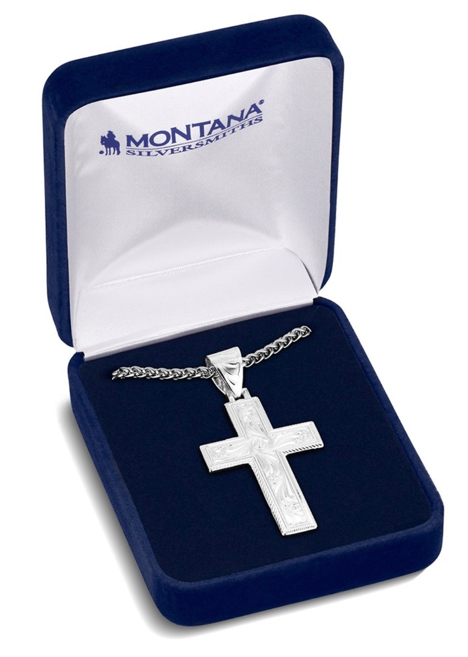 Granite Peak Cross Necklace