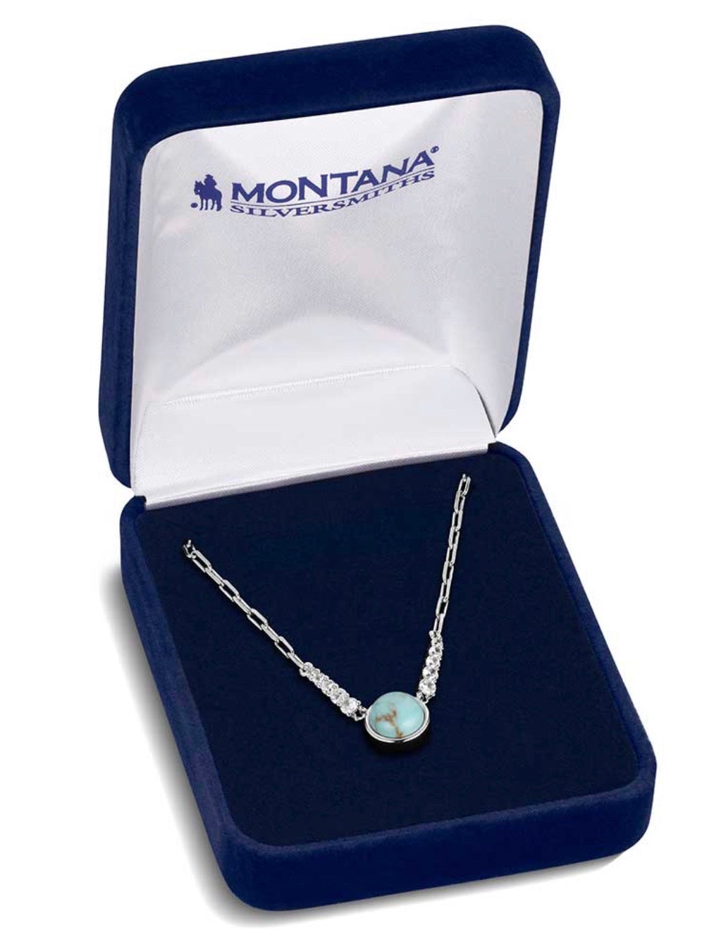 Desert Moonlight Turquoise Necklace