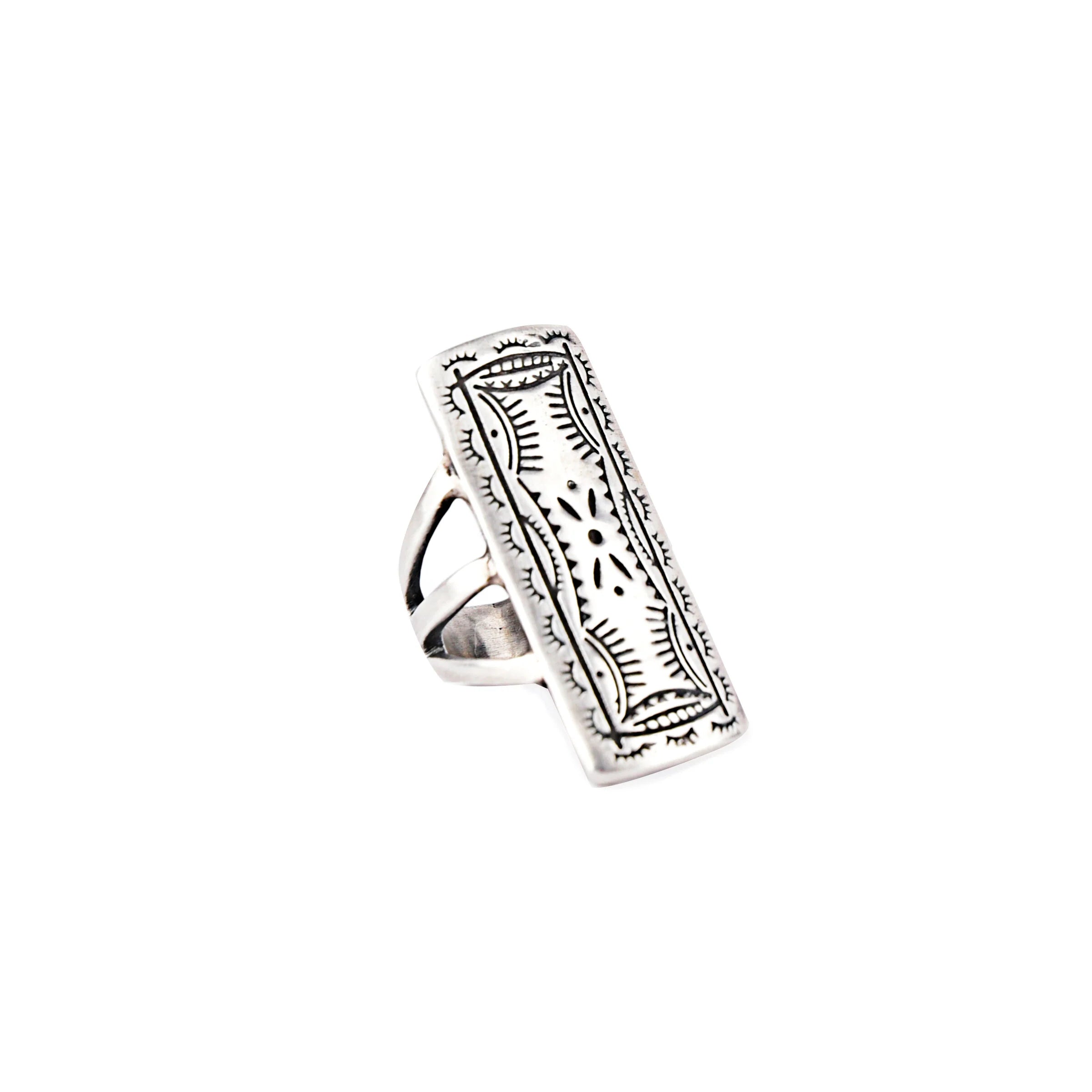 Nomad Mountain Spirit Shield Ring – Frost Ranch Wear