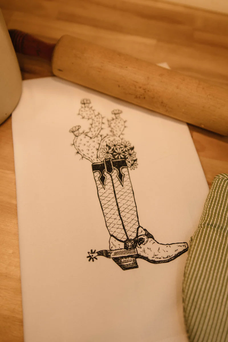 Boots & Broncs Collection Tea Towels