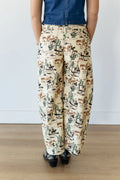 Cowboy Cactus Wide Legged Jean