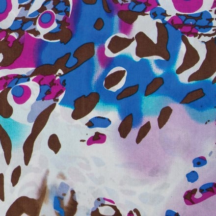Wyoming Traders Charmeuse Print Wild Rags