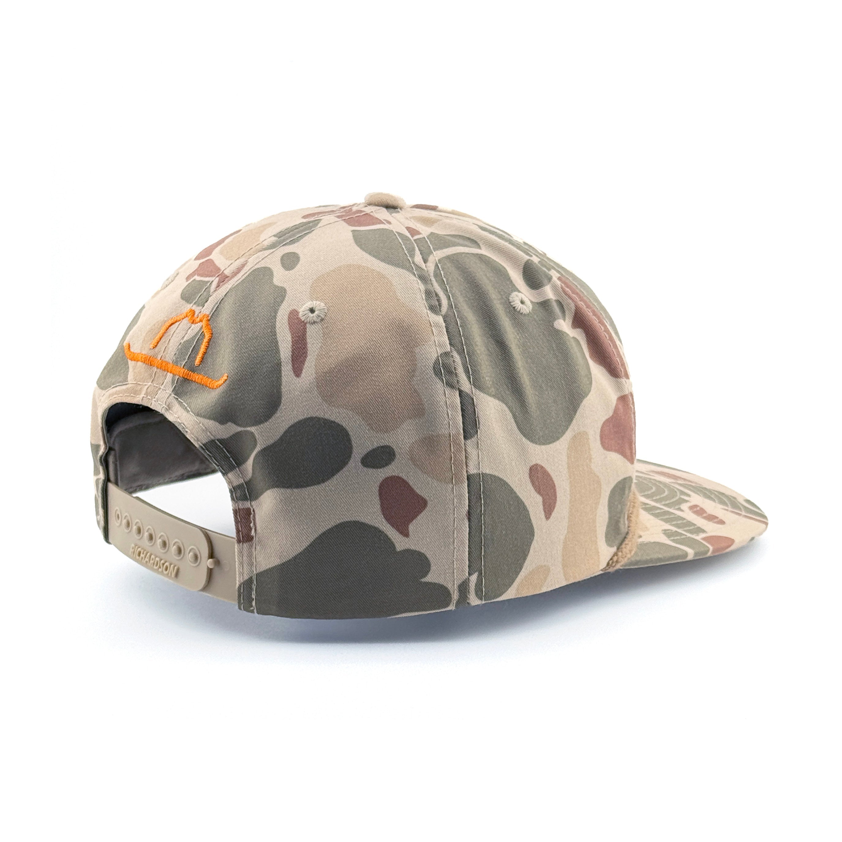 Vaquero Script Grandpa Harvest Duck Camo Orange