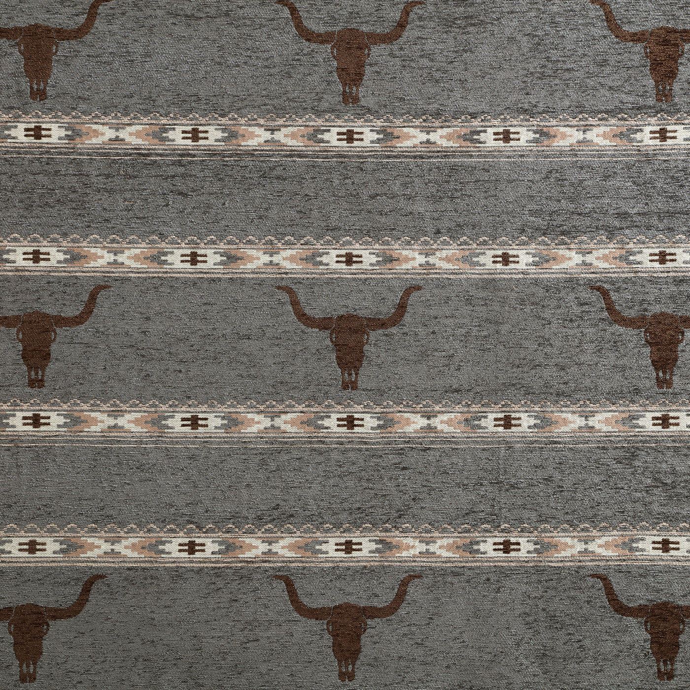 Chisholm Longhorn Chenille Jacquard Bedding Set