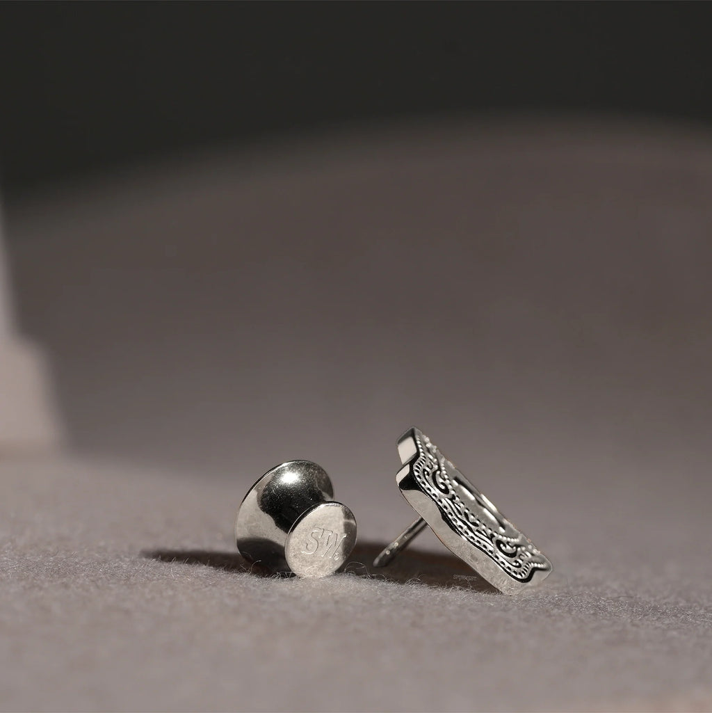SpurWest Mini Belt Buckle Hatpin (Longhorn)
