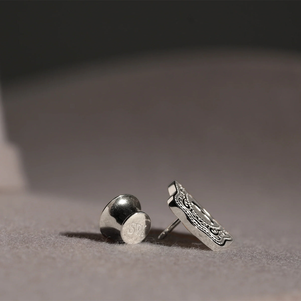 SpurWest Mini Belt Buckle Hatpin (Longhorn)