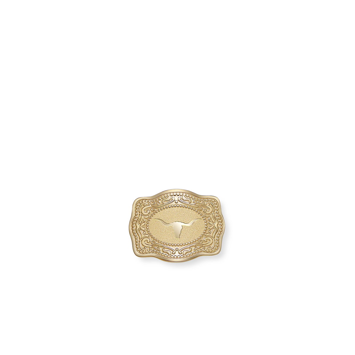 SpurWest Mini Belt Buckle Hatpin (Longhorn)