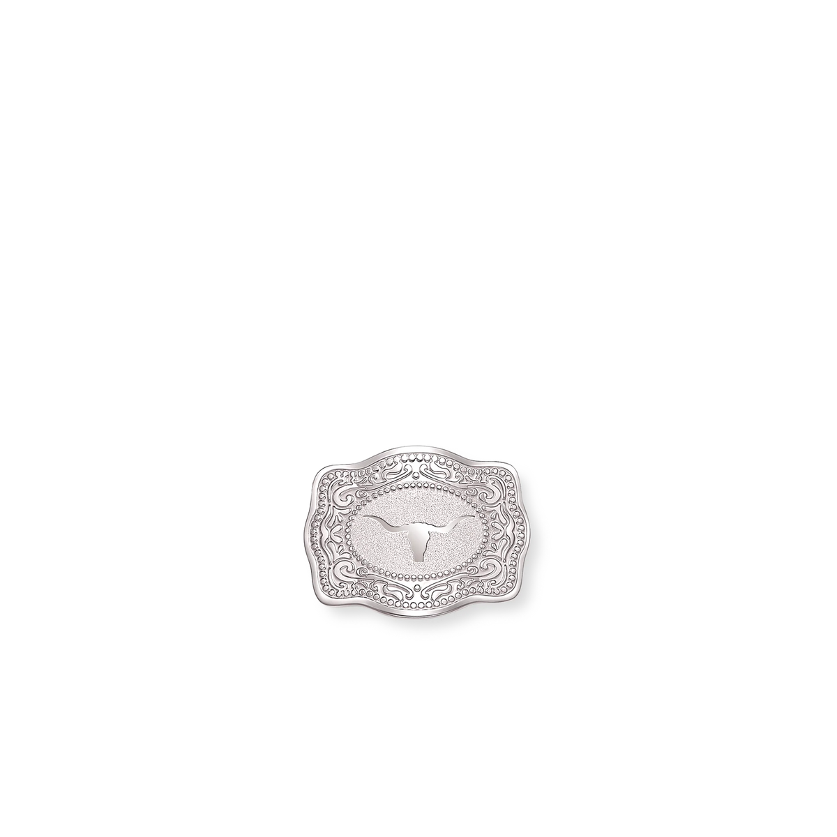 SpurWest Mini Belt Buckle Hatpin (Longhorn)