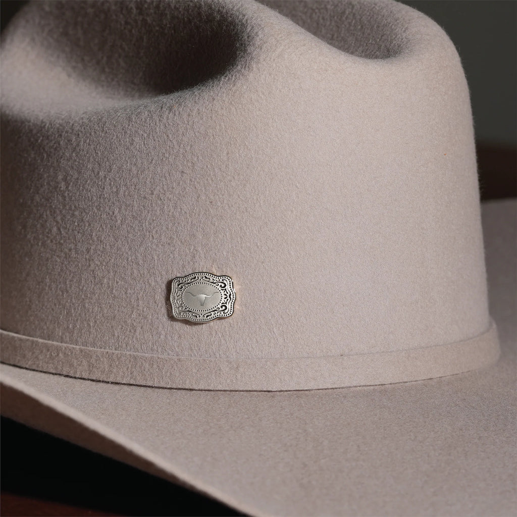 SpurWest Mini Belt Buckle Hatpin (Longhorn)