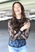 Black Lace Top
