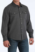 Cinch LS Black Shirt