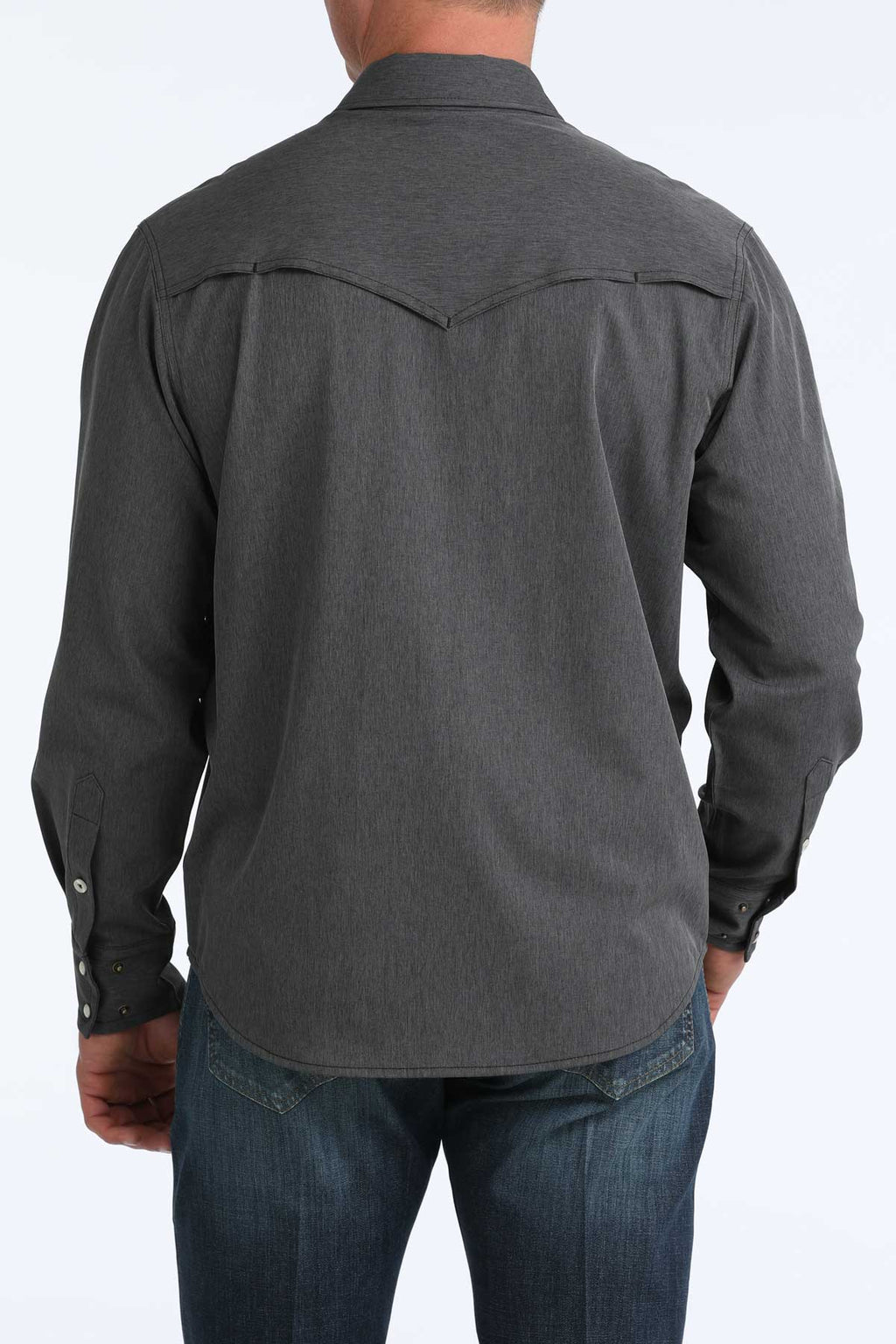Cinch LS Black Shirt