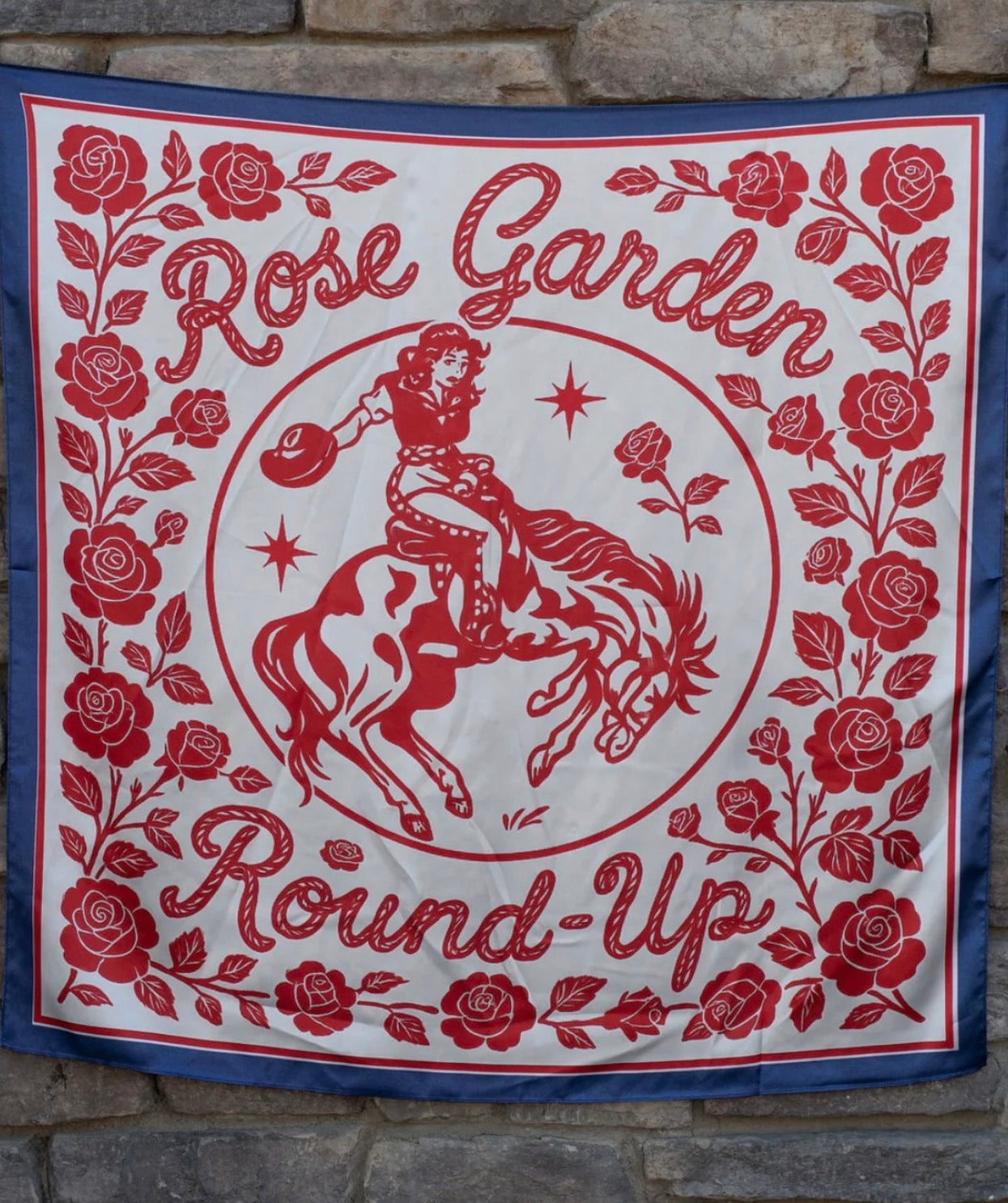 Rose Garden Round Up Wild Rag