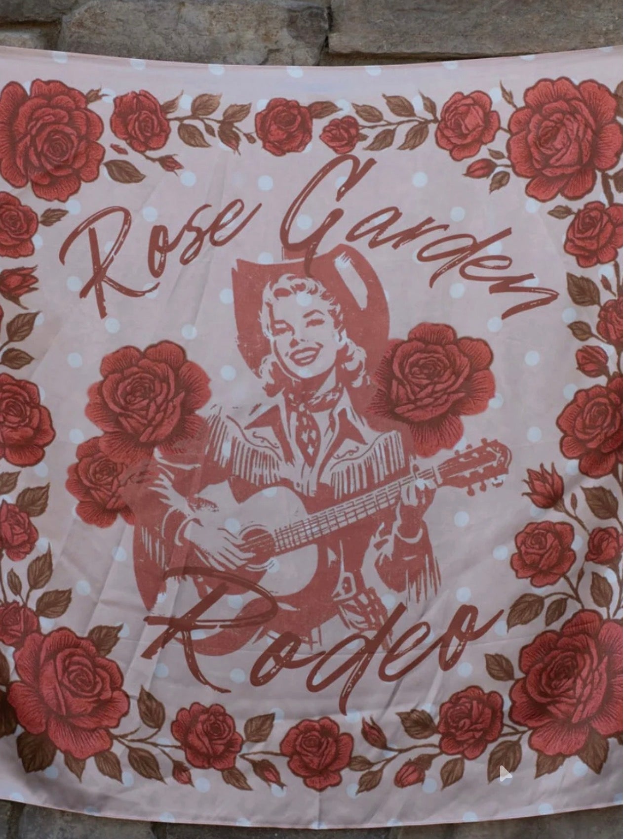 Rose Rodeo Wild Rag