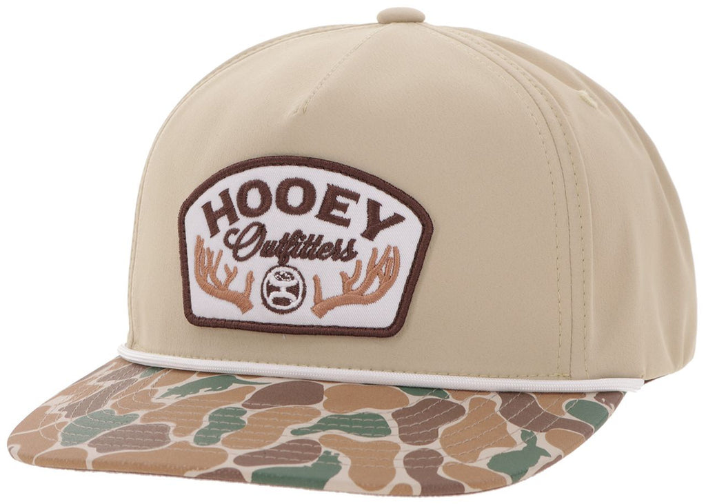 Outfitters Hat Tan/Camo w/ Brown Patch