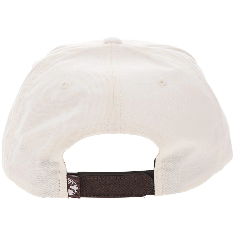 “Decoy” Hat Cream w/ Brown Logo