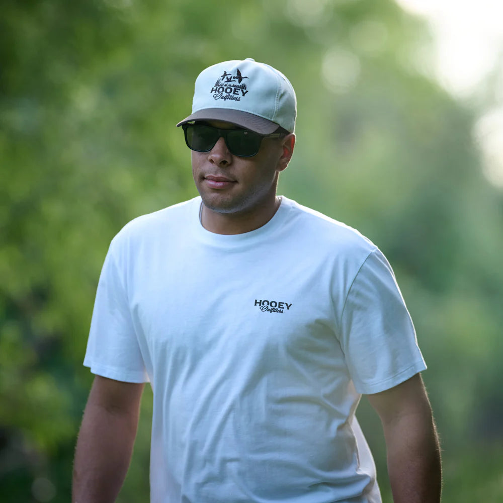 “Decoy” Hat Cream w/ Brown Logo