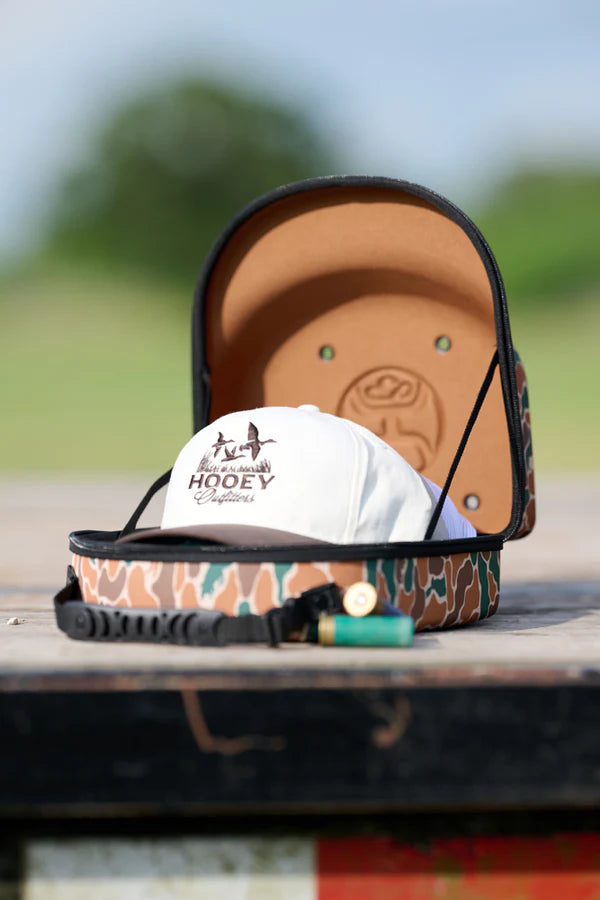 “Decoy” Hat Cream w/ Brown Logo