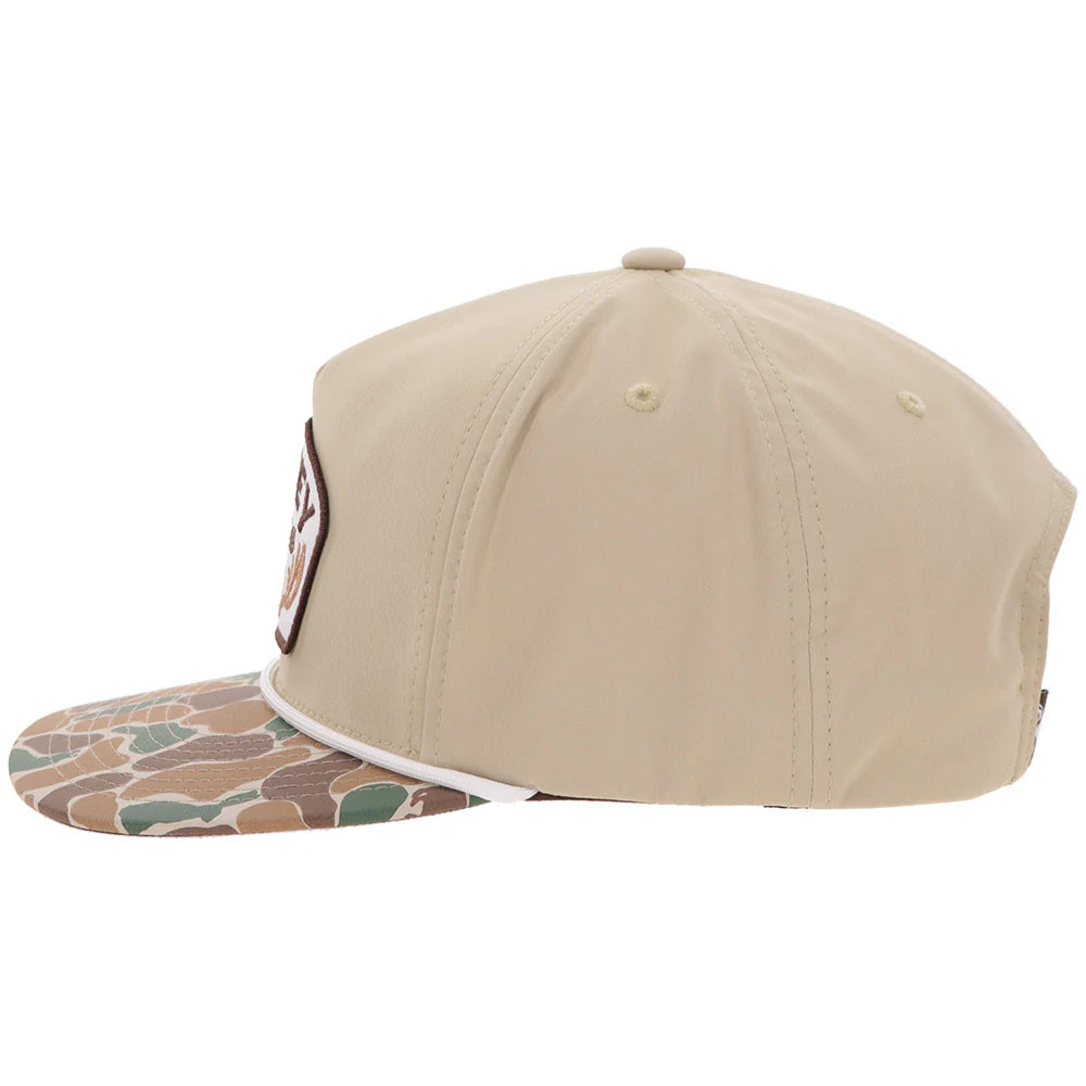 Outfitters Hat Tan/Camo w/ Brown Patch