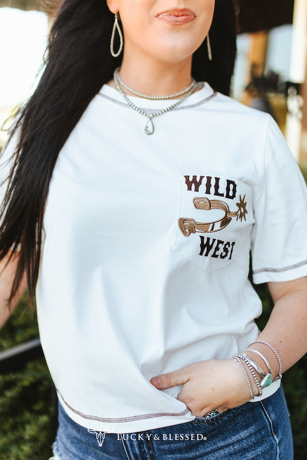 Ivory Wild West Spur Pocket