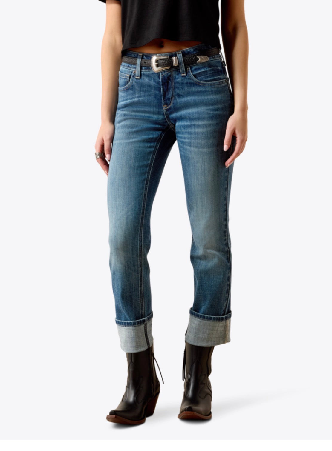 Women’s Perfect Rise Silvia Straight Leg Crop Jeans