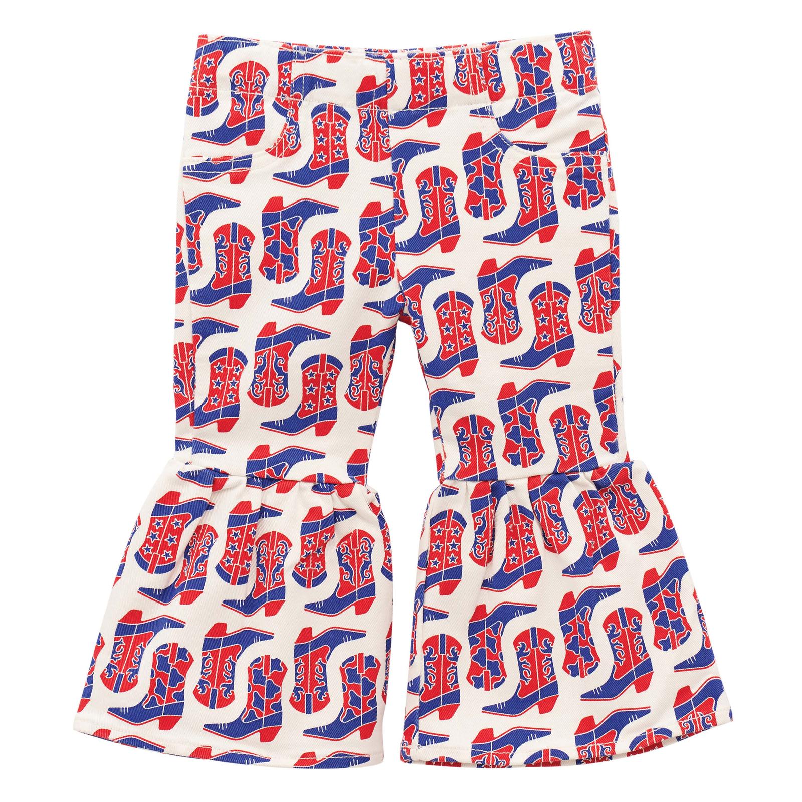 USA Boot Wrangler Girl Flare Jean