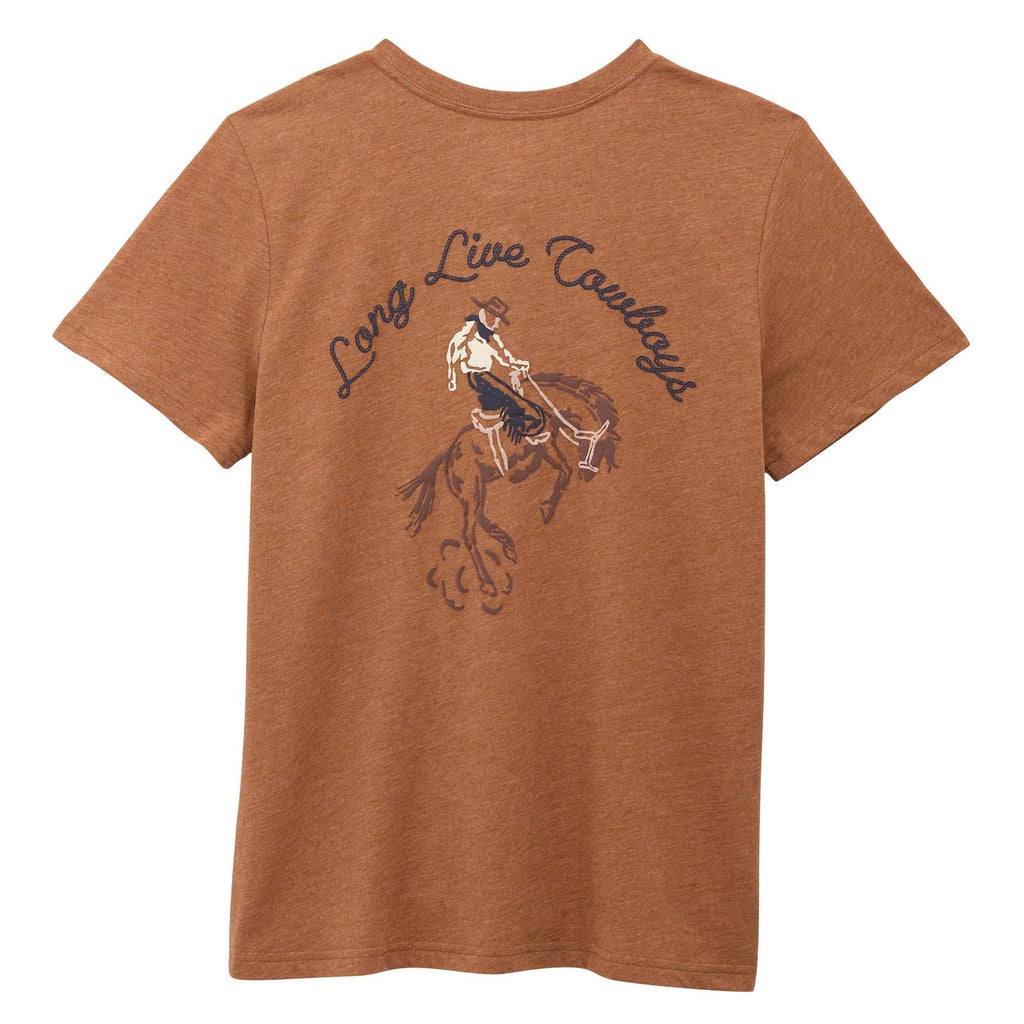 Wrangler® Short Sleeve T-Shirt - Regular Fit - Rawhide Heather - 112375852