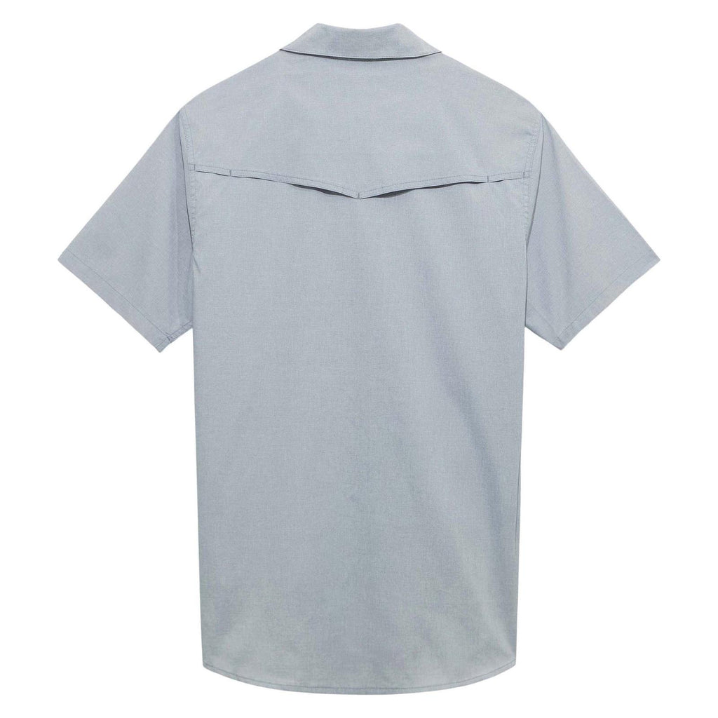 ATG -x- Wrangler® Short Sleeve Drover Utility Shirt - Bering Sea - 112375154