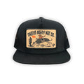 "Buckin Dillo" - Youth CA 6006 Black/ Black Mesh, Snapback Cap