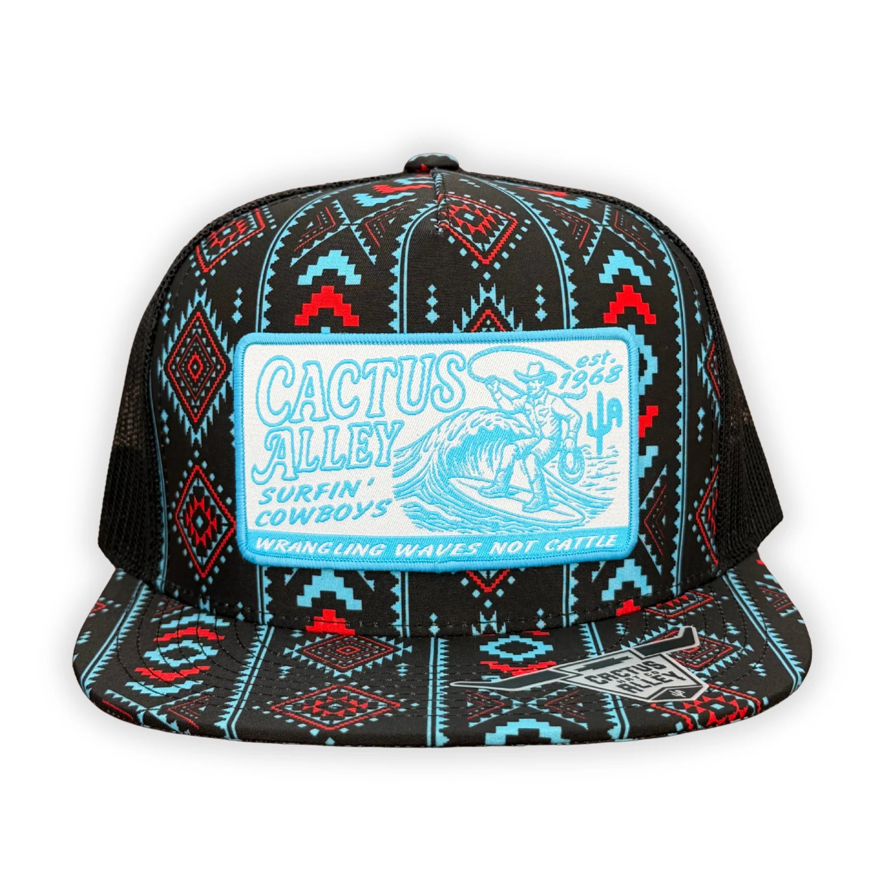 "Surfin'" - CA Lefty Aztec, Snapback Cap