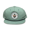 "Arrowhead" - CA 256 Teal/ Black Rope, Snapback Cap (2025)