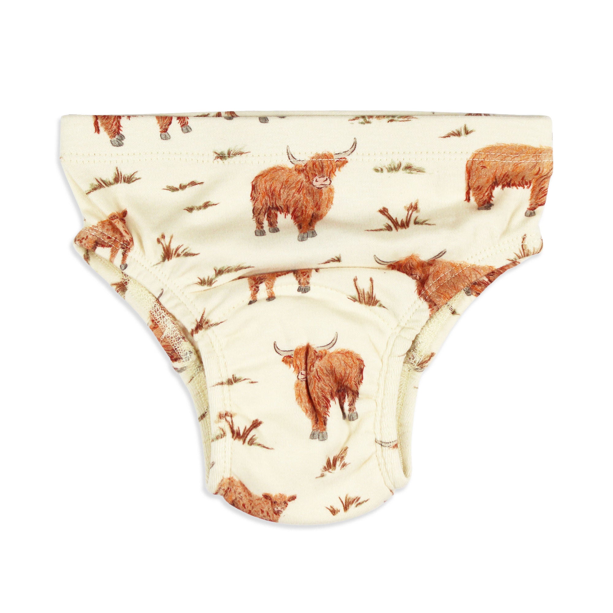 Highland Cow Potty-Training Briefs